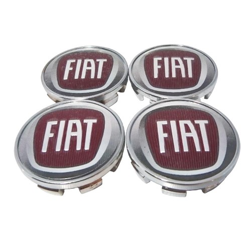 Tudo sobre 'Kit Calotinha Centro De Roda Fiat 51mm - Diadema'