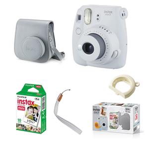 Kit Câmera Instantânea Fujifilm Instax Mini 9 C/ Bolsa e Filme 10 Poses