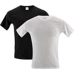 Kit 2 Camisetas Basic + Sem Costura Lateral