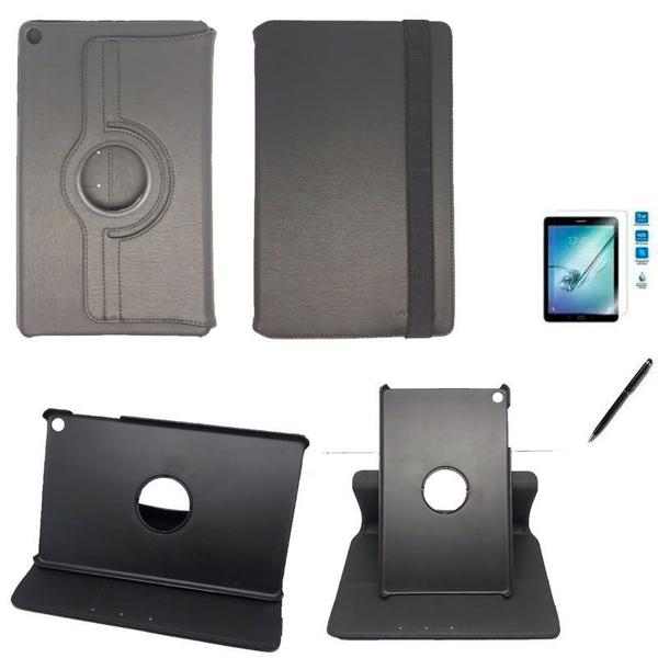 Kit Capa 360 Galaxy Tab a T510/T515 10.1 Can, Pelicula Preto - Bd Cases