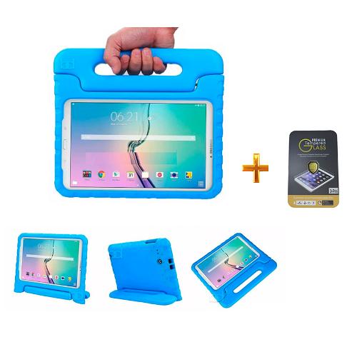 Kit Capa Case Protetor Infantil Anti-Choque/Impacto Galaxy Tab S2 T810/815 9,7" + Película de Vidro