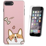 Kit Capa Iphone 7 Plus - Dog E Pelicula