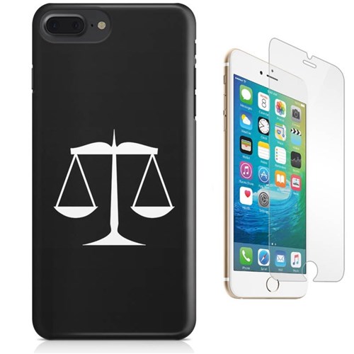 Kit Capa Iphone 8 Plus Advocacia e Pelicula