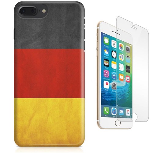 Kit Capa Iphone 8 Plus Alemanha e Pelicula