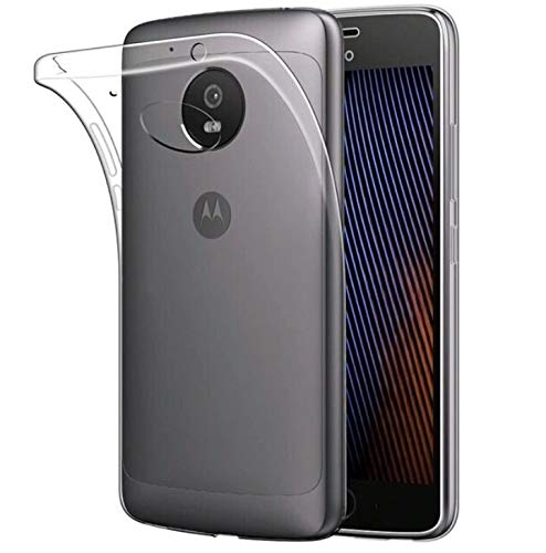 Capa de Silicone TPU Transparente para Celular Moto G5 Plus