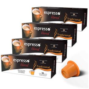 Kit Cápsulas de Café Espresso Blend Tradicional