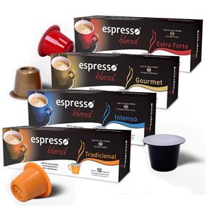 Kit Cápsulas de Café Espresso Blend