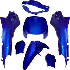 Kit Carenagem Biz 100 2000 - Azul Metalico