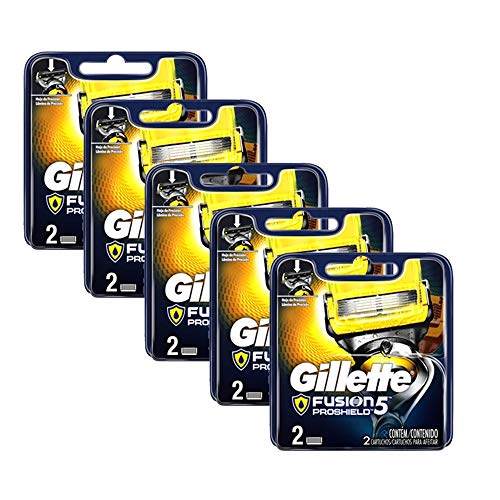 Tudo sobre 'Kit Cargas Gillette Fusion Proshield C/10 Unidades'