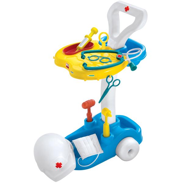 Kit Carrinho de Médico Rescue com 31 Peças 9021 - Bell Toy - Bell Toy