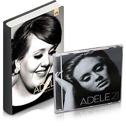 Kit CD Adele 21 + Livro Adele