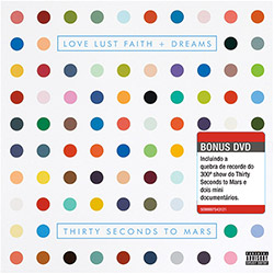 Kit CD + DVD + Thirty Second To Mars - Love Lust Faith + Dreams