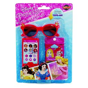 Kit Celular e Óculos - Disney Princesas