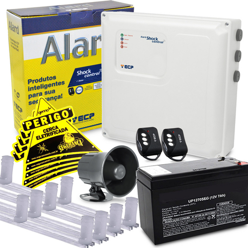 Kit Cerca Elétrica Alard Shock - Control 3