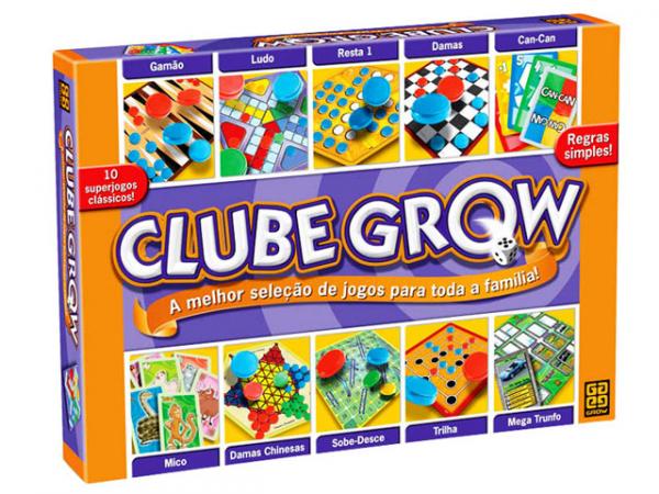 Kit Clube Grow 10 Jogos - Grow