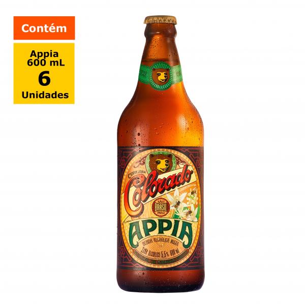 Kit Colorado Appia 600ml (6 Unidades)