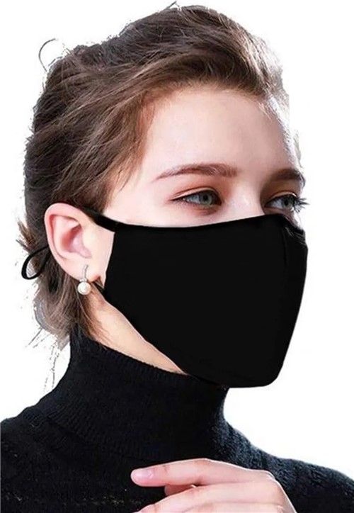 Máscara Ninja de Proteção Lavável Preto