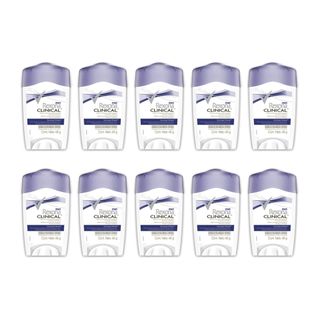 Kit com 10 Desodorantes Creme Rexona Clinical Men 48g