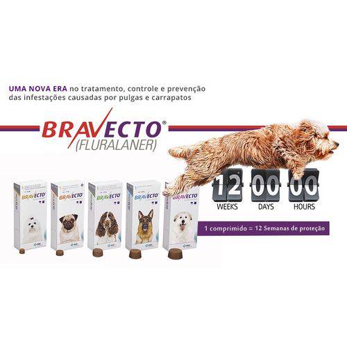 Kit com 4 Antipulgas Bravecto para Cães de 2 a 4,5kg - 112,5 Mg - Msd