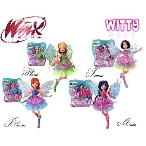 Kit com 4 Bonecas Winx Butterflix Fairy