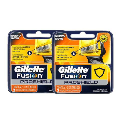 Tudo sobre 'Kit com 4 Cargas Gillette Fusion Proshield'