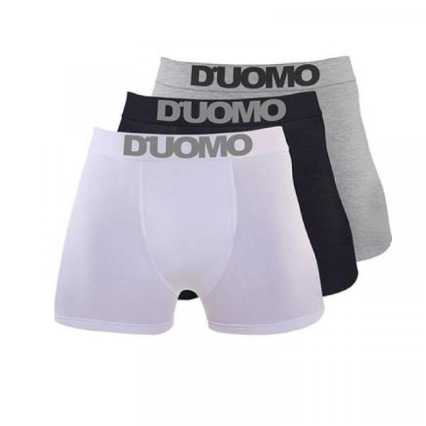 Kit com 4 Cuecas D UOMO Boxer Class Sem Costura G - Duomo