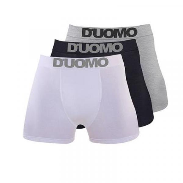 Kit com 4 Cuecas D UOMO Boxer com Costura GG - Duomo
