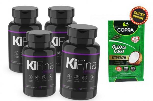 Kit COM 4 KiFina + Brinde Óleo de Coco 15ml