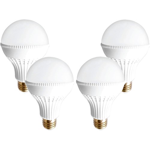 kit com 4 Lâmpadas LED Bulbo 9W Branco Frio Bivolt - Gaya