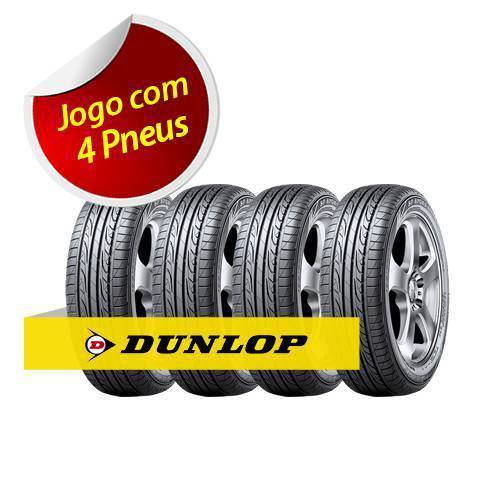 Kit Pneu Aro 16 Dunlop 205/55r16 Splm704 91v 4 Unidades