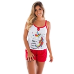 Kit Com 5 Baby Doll No Atacado | Camisetinha E Short 008