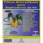 Kit com 6 Sacos Descartáveis Aspirador de Pó Electrolux A20 Gt 3000