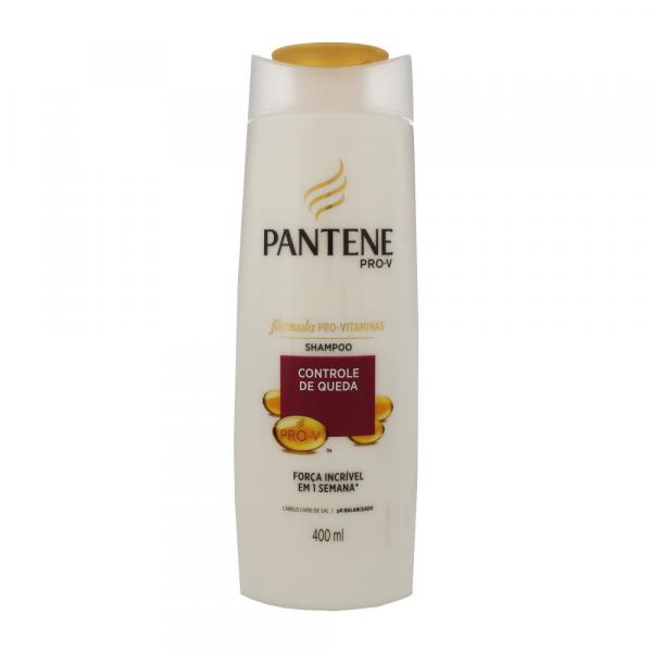 Kit com 6 Shampoo Pantene Pro-V Controle de Queda 400 Ml - Z_empório Veredas