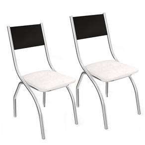 Kit com 2 Cadeiras Kappesberg Turquia - Branco