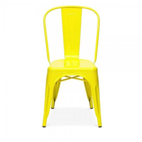 Kit com 2 Cadeiras Tolix Amarela