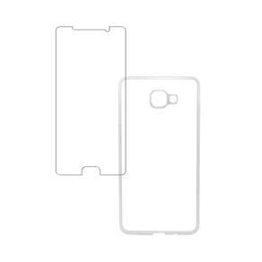 Capa Transparente + Pelicula de Vidro para Celular Moto Z Play