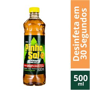 Kit com 2 Desinfetante Pinho Sol - 500 Ml
