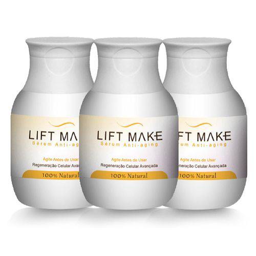 KIT com 3 Lift Make Sérum Anti-Aging 60 Ml