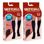 Kit Com 2 Meias 3/4 Kendall Média Compressão Masculina