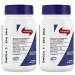 Kit com 2 Ômega 3 EPA DHA 120 cápsulas - Vitafor