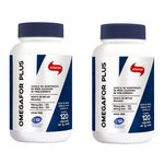 Kit com 2 Omegafor Plus 1000 mg 120 Capsulas Vitafor