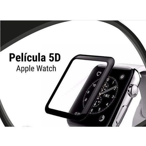 Tudo sobre 'Kit com 3 Película 5d Nano Gel para Apple Watch 42mm Tela Inteira'