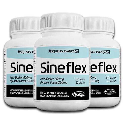 Kit com 3 Sineflex - Power Supplements