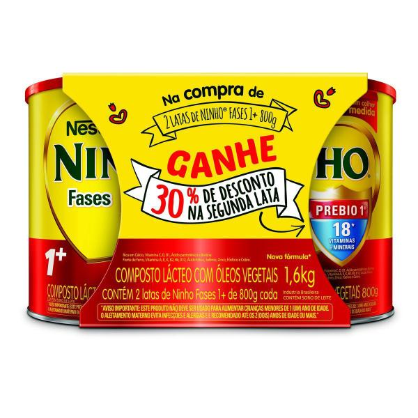 Kit Composto Lácteo Ninho Fases 1+ 1 Unidade - Nestle