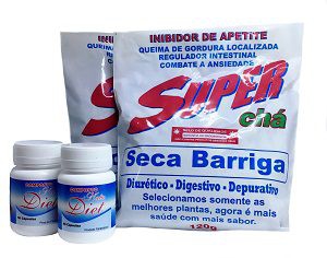 Tudo sobre 'Kit 2 Composto Natu Diet 60 Cáps. + 2 Super Chá 120 G - Multi Ervas / Farmacopeia Brasileira'