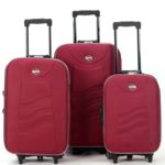 Kit Conjunto de 3 Malas de Viagem C/ Rodinhas