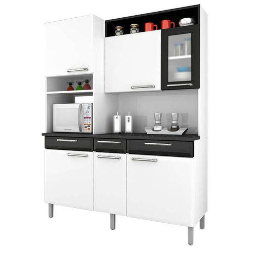 Kit Cozinha Itatiaia Regina I31vg3-155 Preto