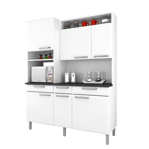 Kit Cozinha Regina 06 Portas e 03 Gavetas Itatiaia