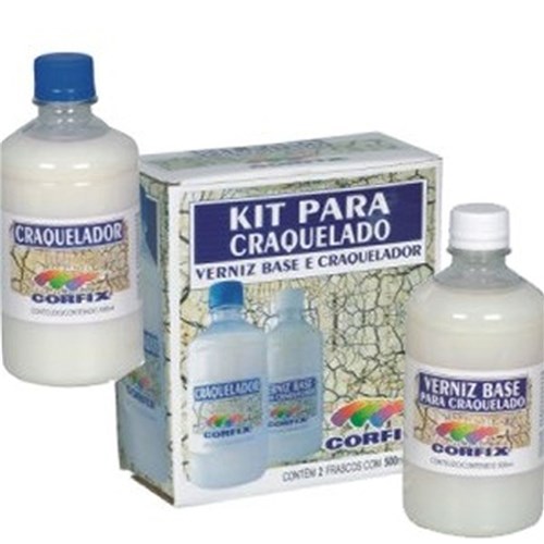 Kit Craquelado 500ml Corfix