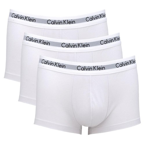 Tudo sobre 'Kit 3 Cuecas Boxer Calvin Klein Life Algodão Brancas'